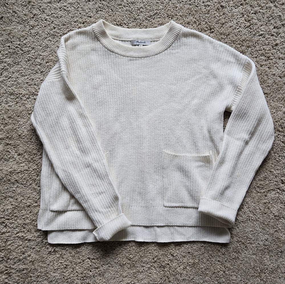 Madewell Boxy Sweater Size Small